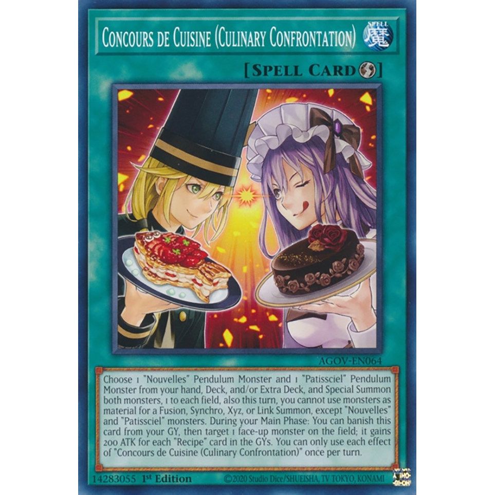 Image for Concours de Cuisine (Culinary Confrontation) (AGOV-EN064) (AGOV) - YuGiOh