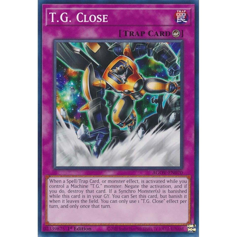 Image for T.G. Close (AGOV-EN070) (AGOV) - YuGiOh