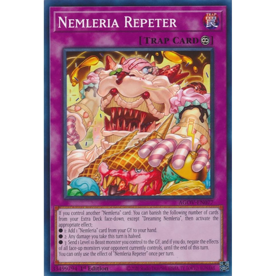 Image for Nemleria Repeter (AGOV-EN077) (AGOV) - YuGiOh