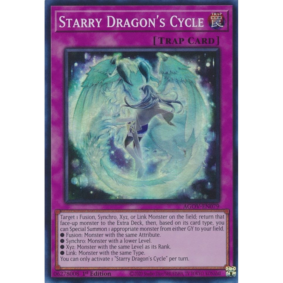 Image for Starry Dragon's Cycle (AGOV-EN079) (AGOV) - YuGiOh