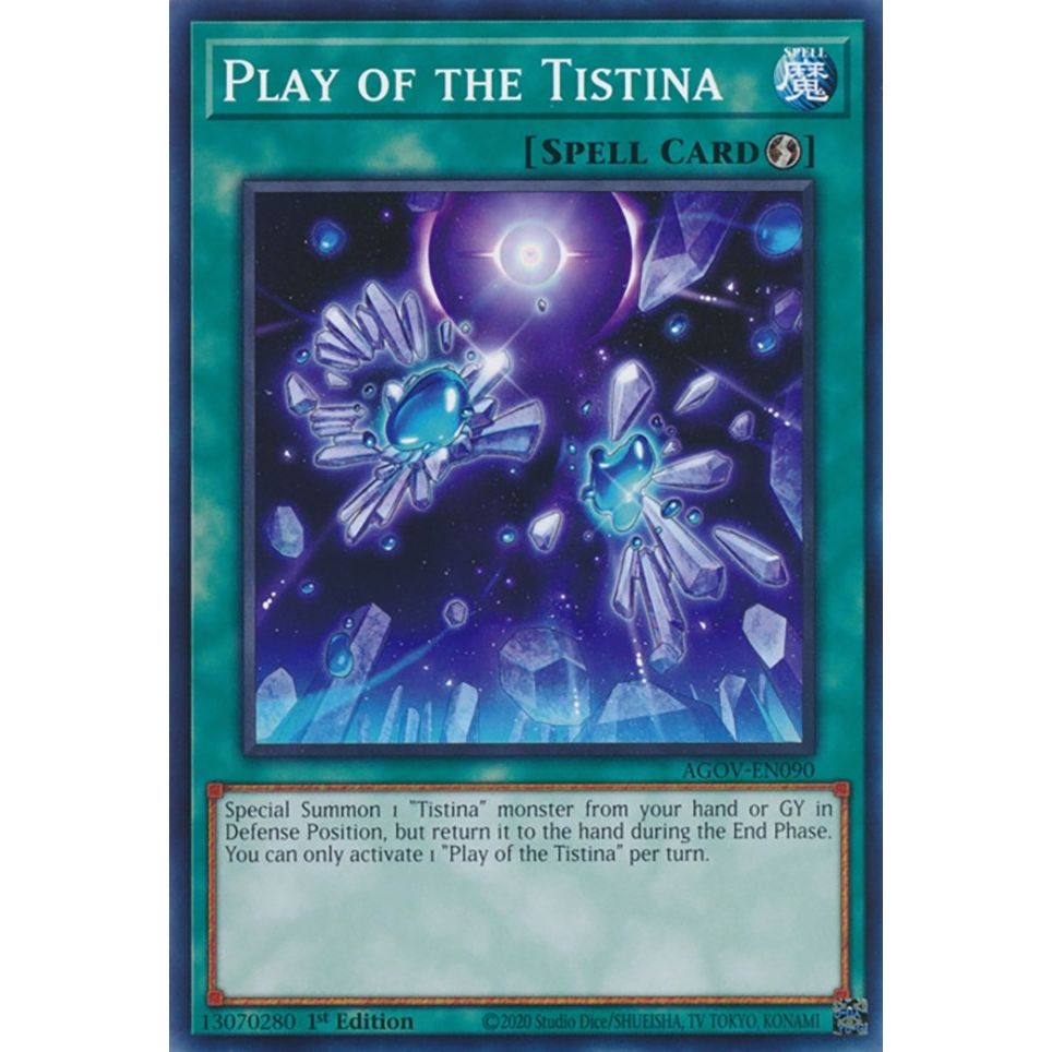 Image for Play of the Tistina (AGOV-EN090) (AGOV) - YuGiOh