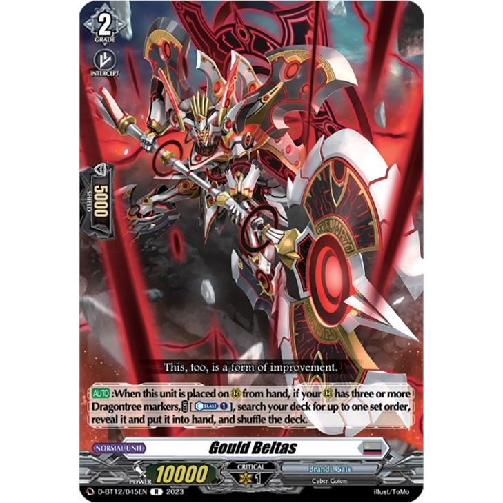 Image for Gould Beltas (D-BT12/045EN) (D-BT12) - Cardfight Vanguard