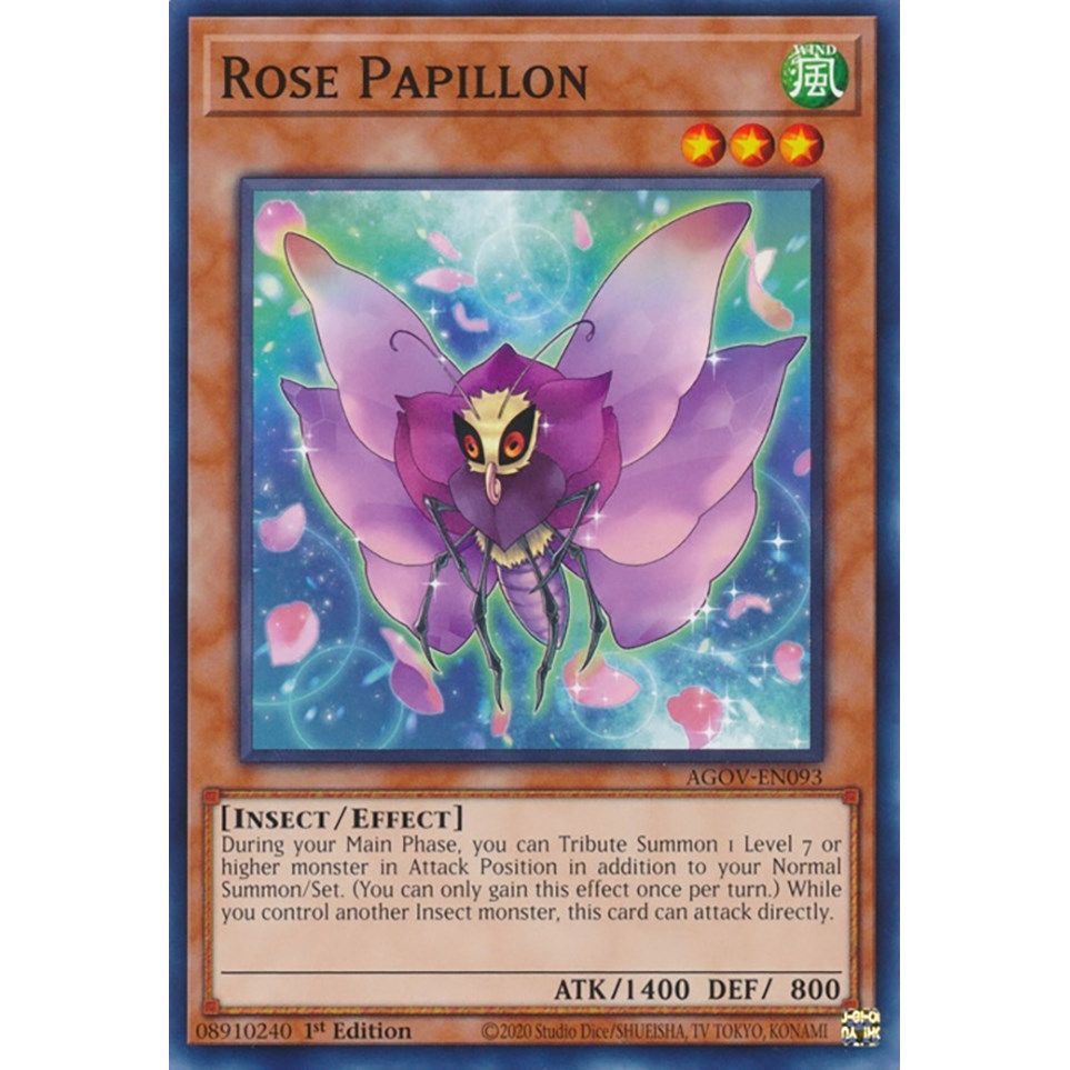 Image for Rose Papillon (AGOV-EN093) (AGOV) - YuGiOh