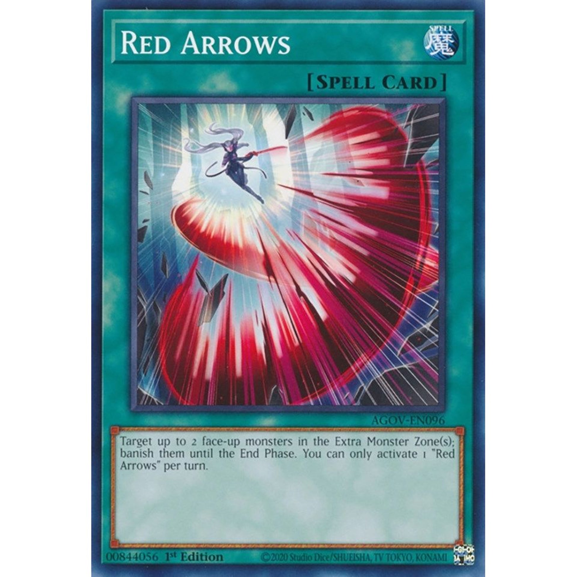 Image for Red Arrows (AGOV-EN096) (AGOV) - YuGiOh