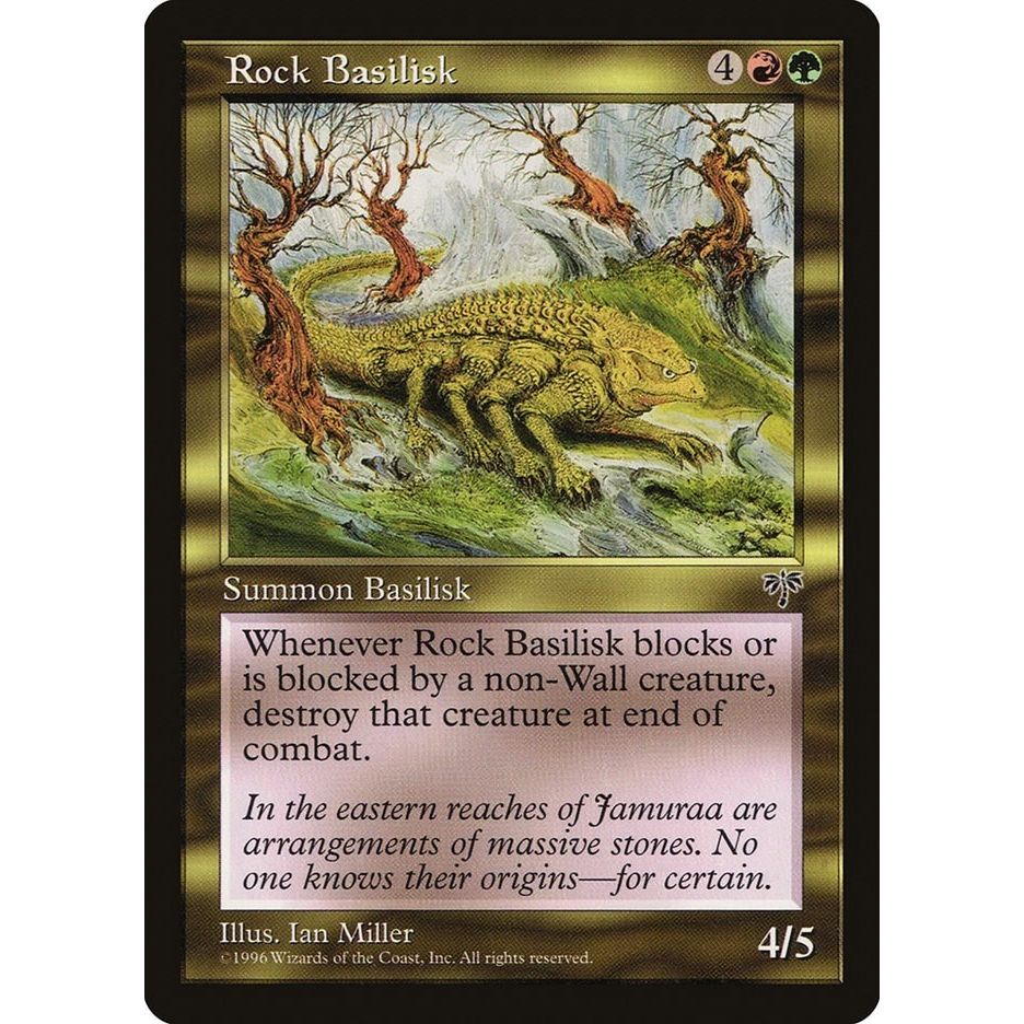 Image for Rock Basilisk (MIR) - Magic: The Gathering