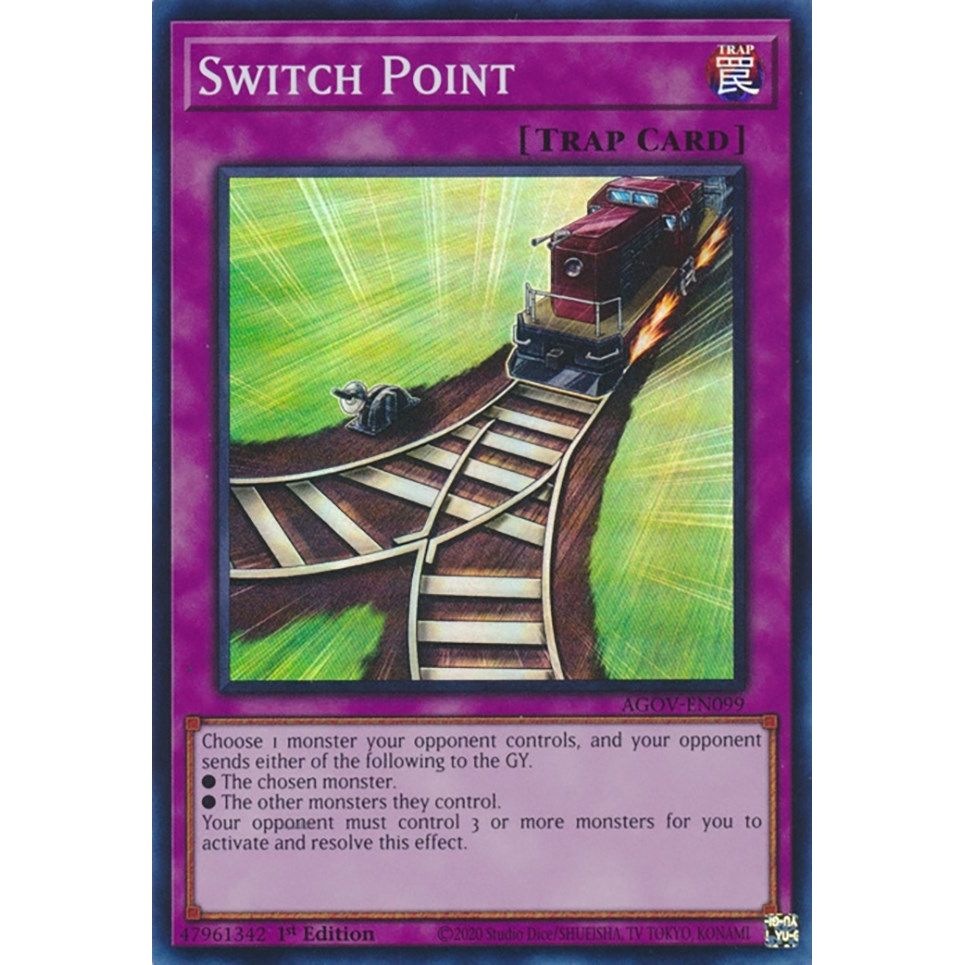 Image for Switch Point (AGOV-EN099) (AGOV) - YuGiOh