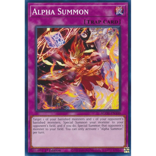Image for Alpha Summon (AGOV-EN100) (AGOV) - YuGiOh
