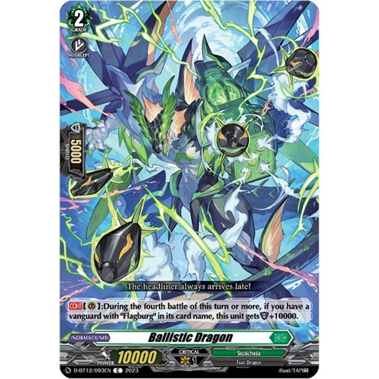 Image for Ballistic Dragon (D-BT12/093EN) (D-BT12) - Cardfight Vanguard