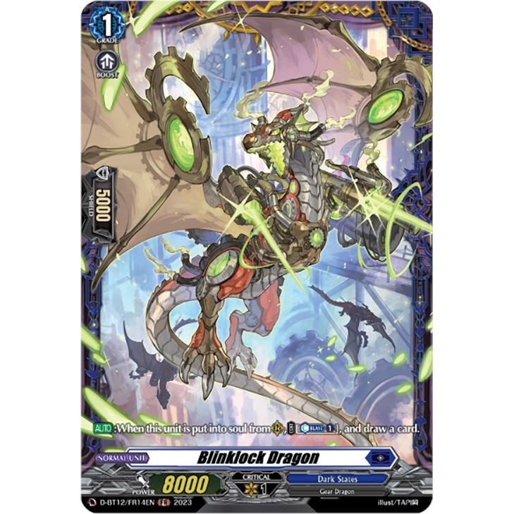 Image for Blinklock Dragon (FR) (D-BT12/FR14EN) (D-BT12) - Cardfight Vanguard