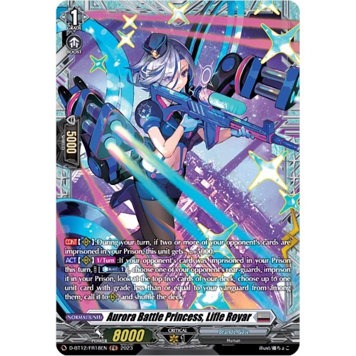 Image for Aurora Battle Princess, Lifle Royar (FR) (D-BT12/FR18EN) (D-BT12) - Cardfight Vanguard