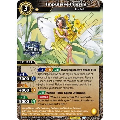 Image for Impulsive Pilgrim (Championship Pack 2023 Vol. 3) (BSS03-038) (LEP) - Battle Spirits Saga