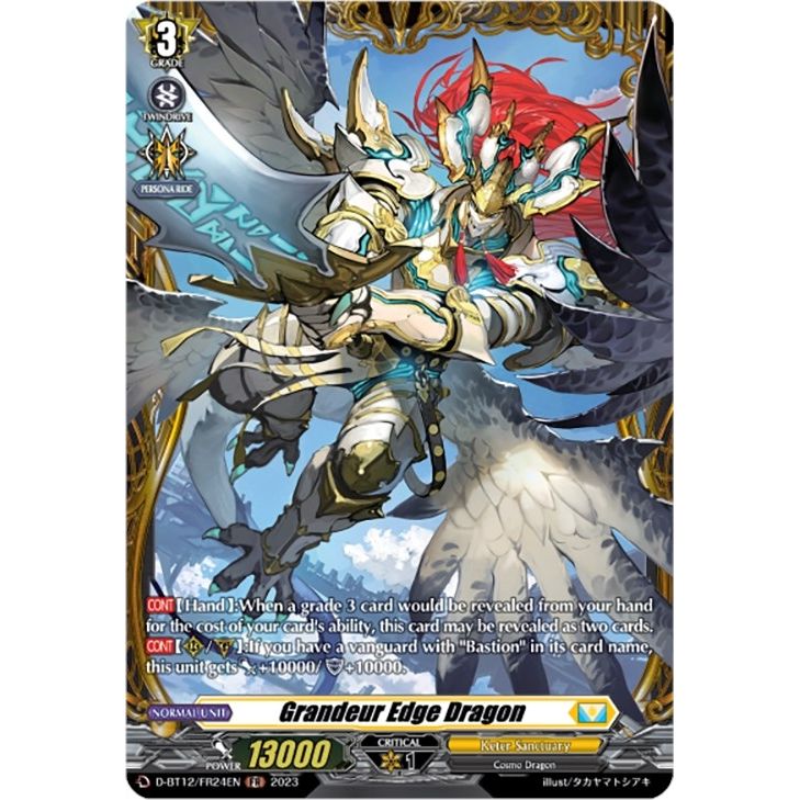 Image for Grandeur Edge Dragon (FR) (D-BT12/FR24EN) (D-BT12) - Cardfight Vanguard