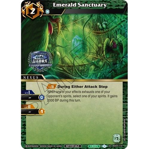 Image for Emerald Sanctuary (Championship Pack 2023 Vol. 3) (BSS03-114) (LEP) - Battle Spirits Saga