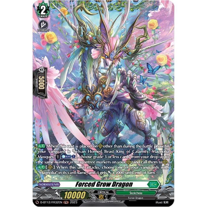 Image for Forced Grow Dragon (FR) (D-BT12/FR32EN) (D-BT12) - Cardfight Vanguard