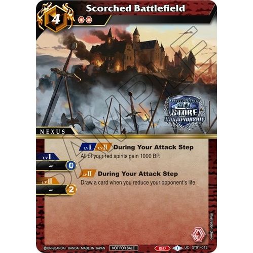 Image for Scorched Battlefield (Champion Card Set Vol. 3) (ST01-012) (LEP) - Battle Spirits Saga