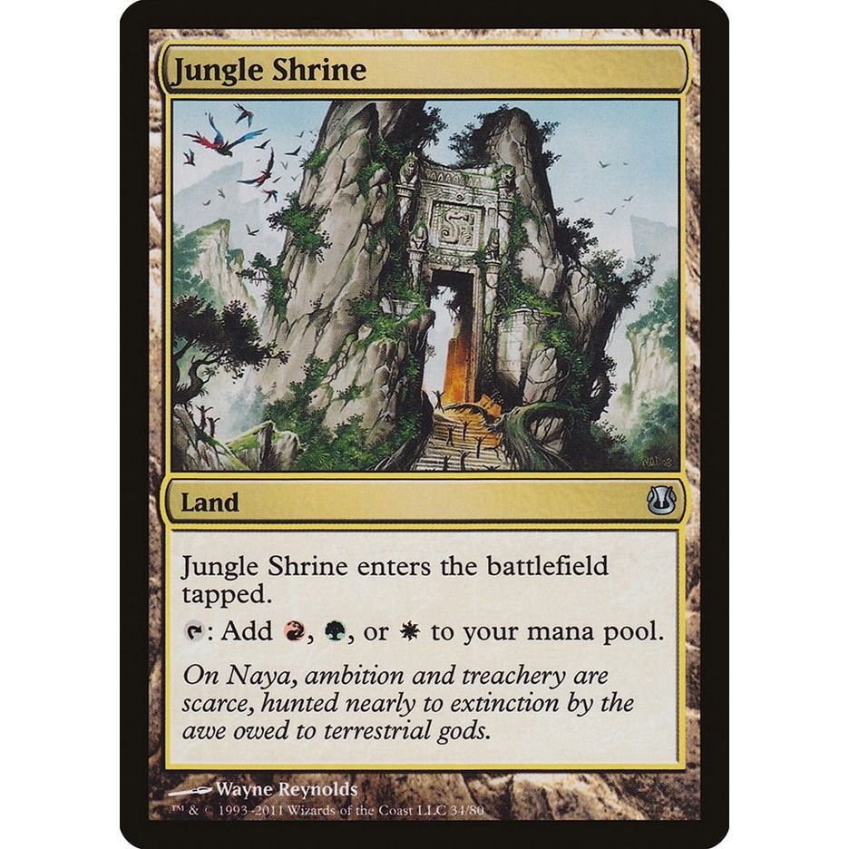Image for Jungle Shrine (34) (DDH) - Magic: The Gathering