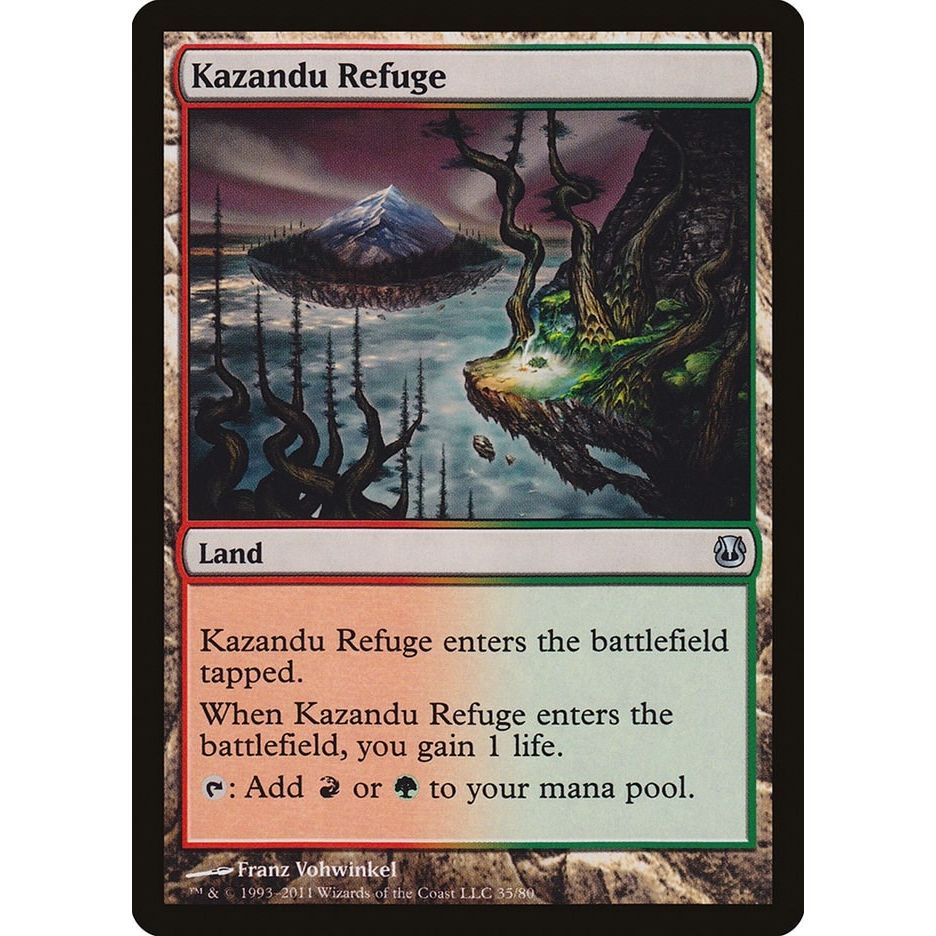 Image for Kazandu Refuge (35) (DDH) - Magic: The Gathering
