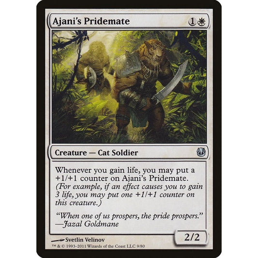 Image for Ajani's Pridemate (9) (DDH) - Magic: The Gathering