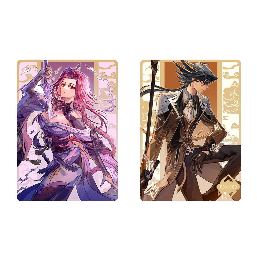 Image for Metal Raiden Rose Witch and Shooting Star Li Dual-Sided Field Center Token - Collectible Storage