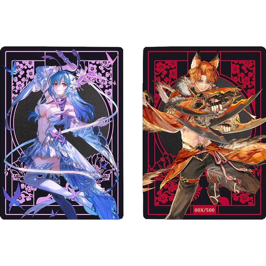 Image for Metal Shina, the Performafrost & Kyoja, the Cindersinner Dual-Sided Field Center Token - Collectible Storage