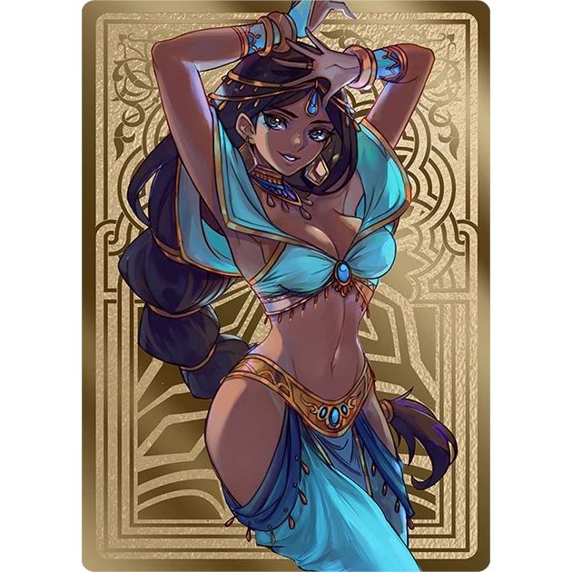 Image for Metal Yasmine Field Center Token - Collectible Storage