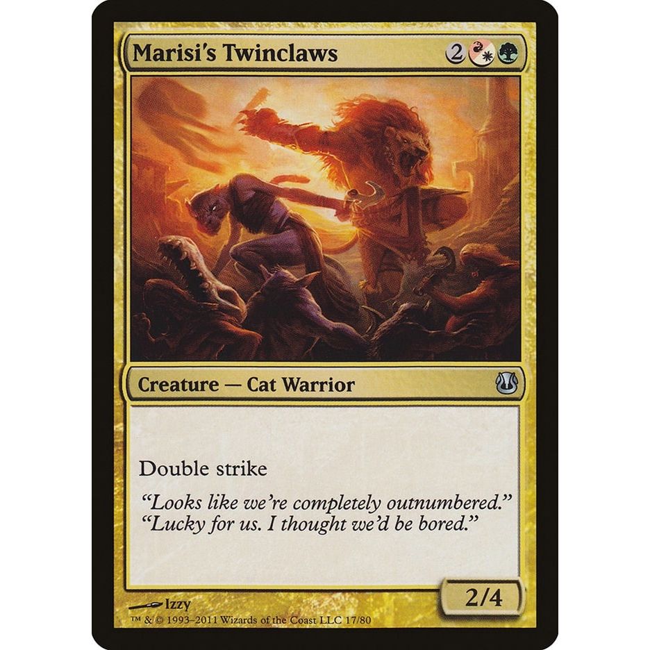 Image for Marisi's Twinclaws (17) (DDH) - Magic: The Gathering