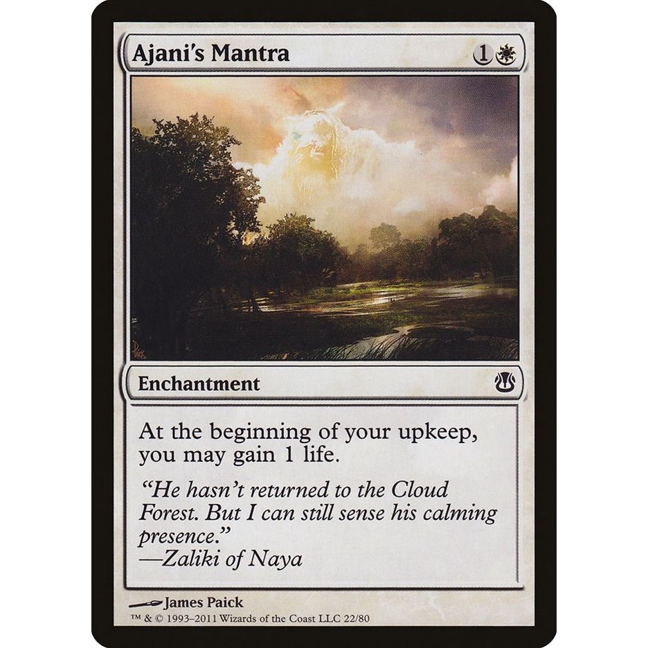 Image for Ajani's Mantra (22) (DDH) - Magic: The Gathering