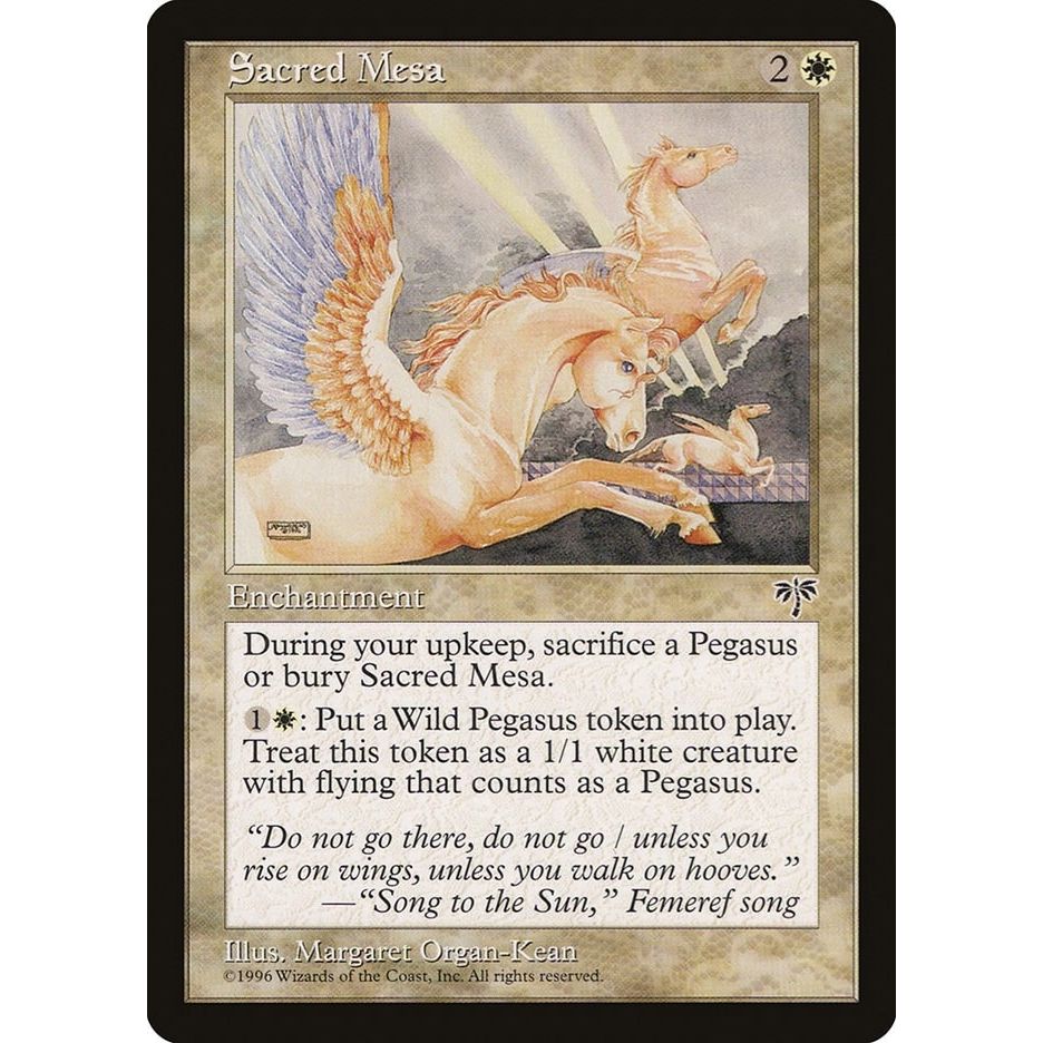 Image for Sacred Mesa (MIR) - Magic: The Gathering
