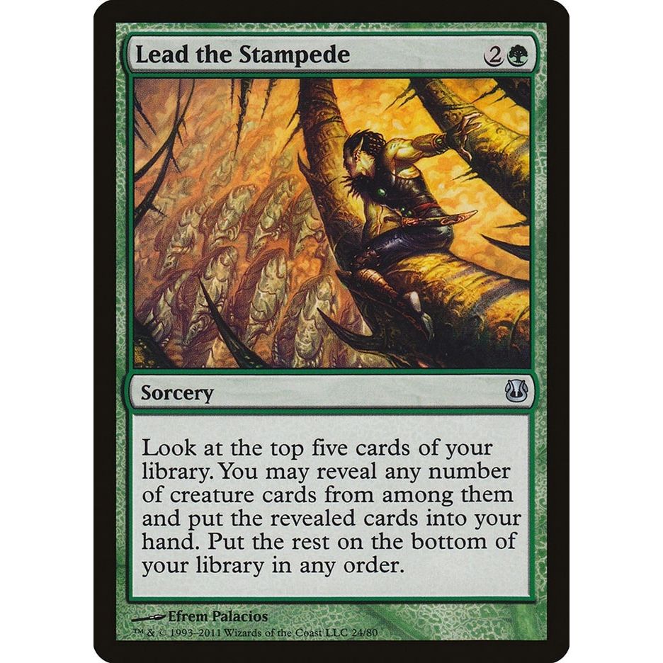 Image for Lead the Stampede (24) (DDH) - Magic: The Gathering