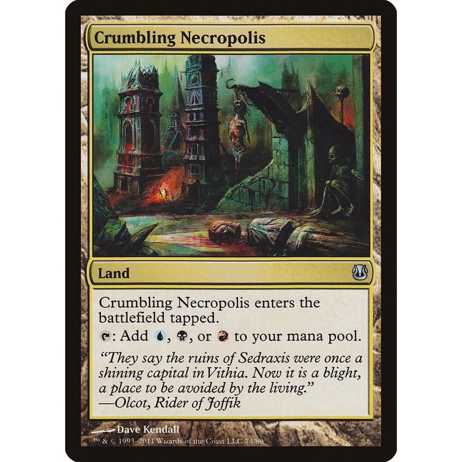 Image for Crumbling Necropolis (74) (DDH) - Magic: The Gathering