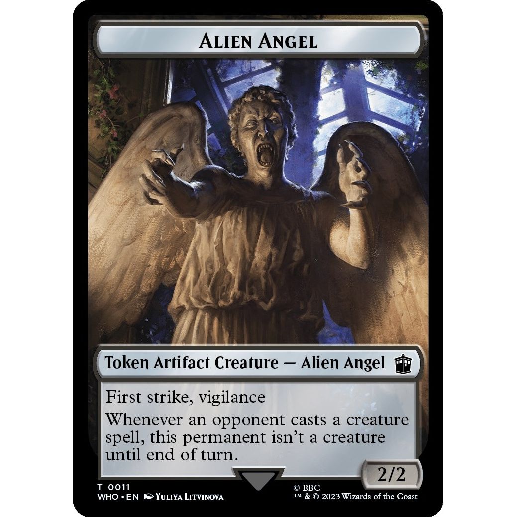 Image for Alien Angel // Alien Insect Double-Sided Token (11 // 19) (WHO) - Magic: The Gathering
