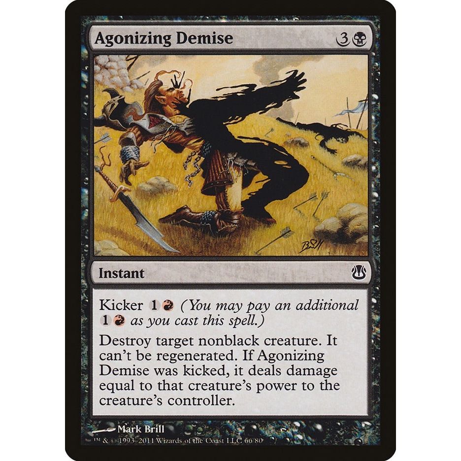 Image for Agonizing Demise (66) (DDH) - Magic: The Gathering