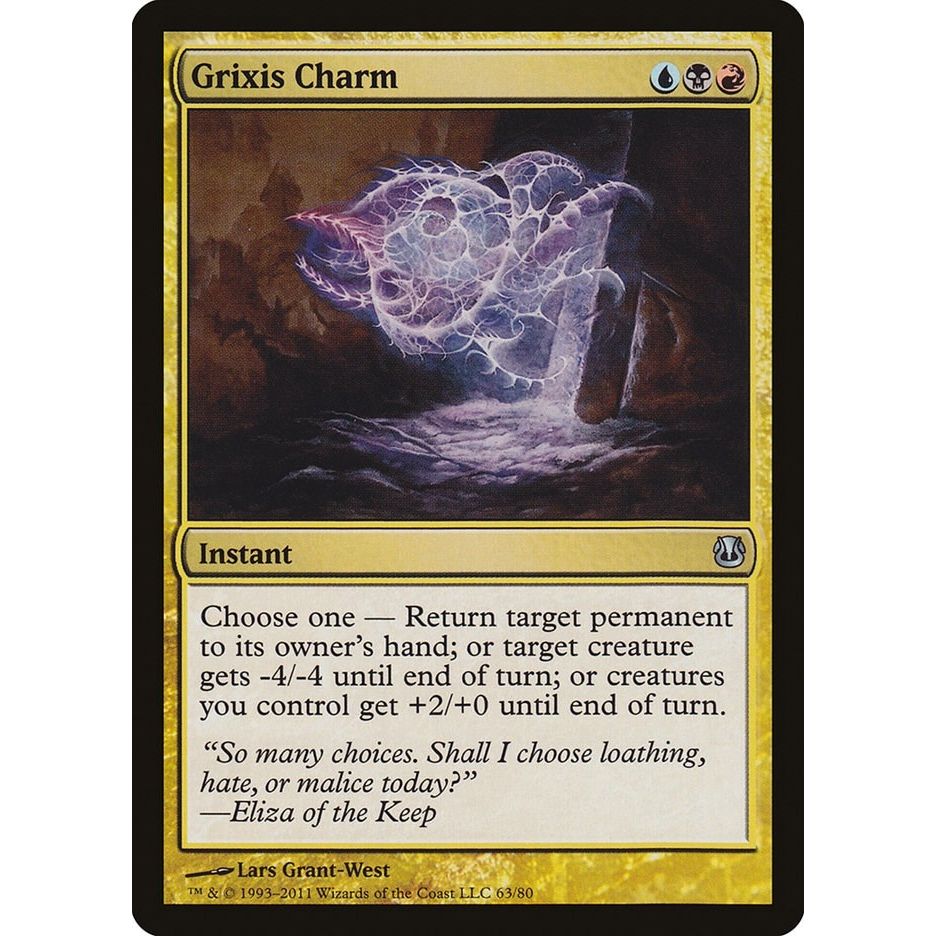 Image for Grixis Charm (63) (DDH) - Magic: The Gathering
