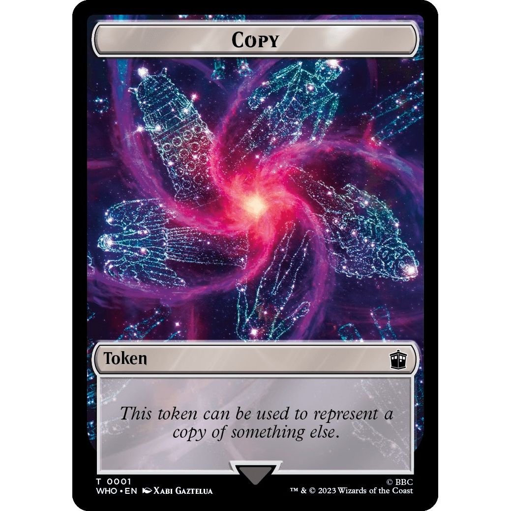Image for Copy // Clue (0021) Double-Sided Token (1 // 21) (WHO) - Magic: The Gathering