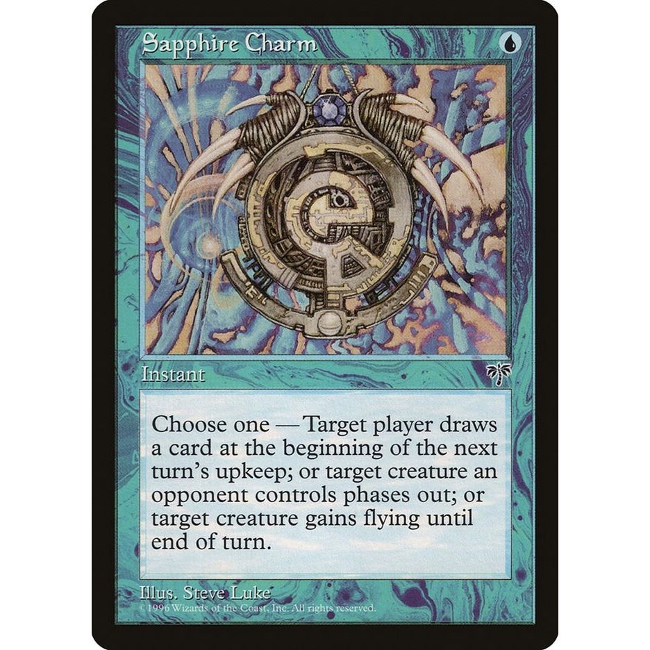 Image for Sapphire Charm (MIR) - Magic: The Gathering