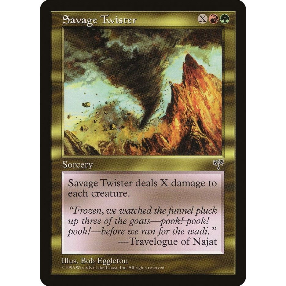 Image for Savage Twister (MIR) - Magic: The Gathering