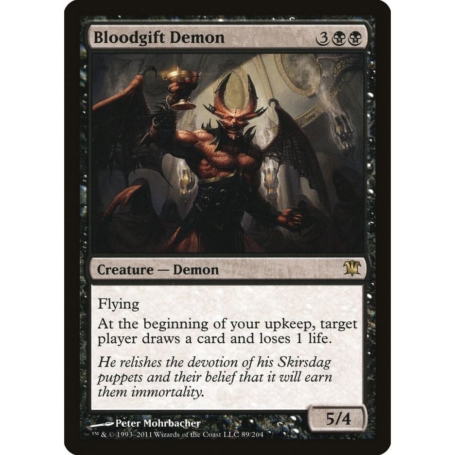 Image for Bloodgift Demon (89) (ISD) - Magic: The Gathering