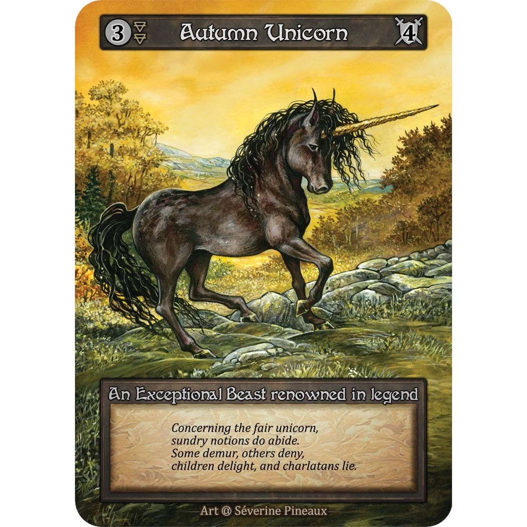Image for Autumn Unicorn (Preconstructed Deck) (A) - Sorcery: Contested Realm