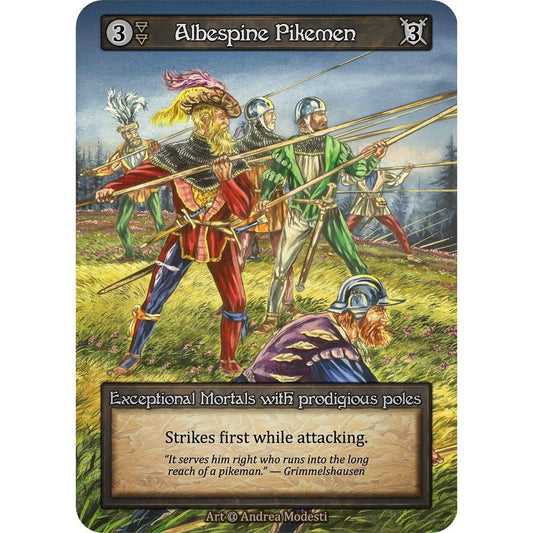 Image for Albespine Pikemen (A) - Sorcery: Contested Realm