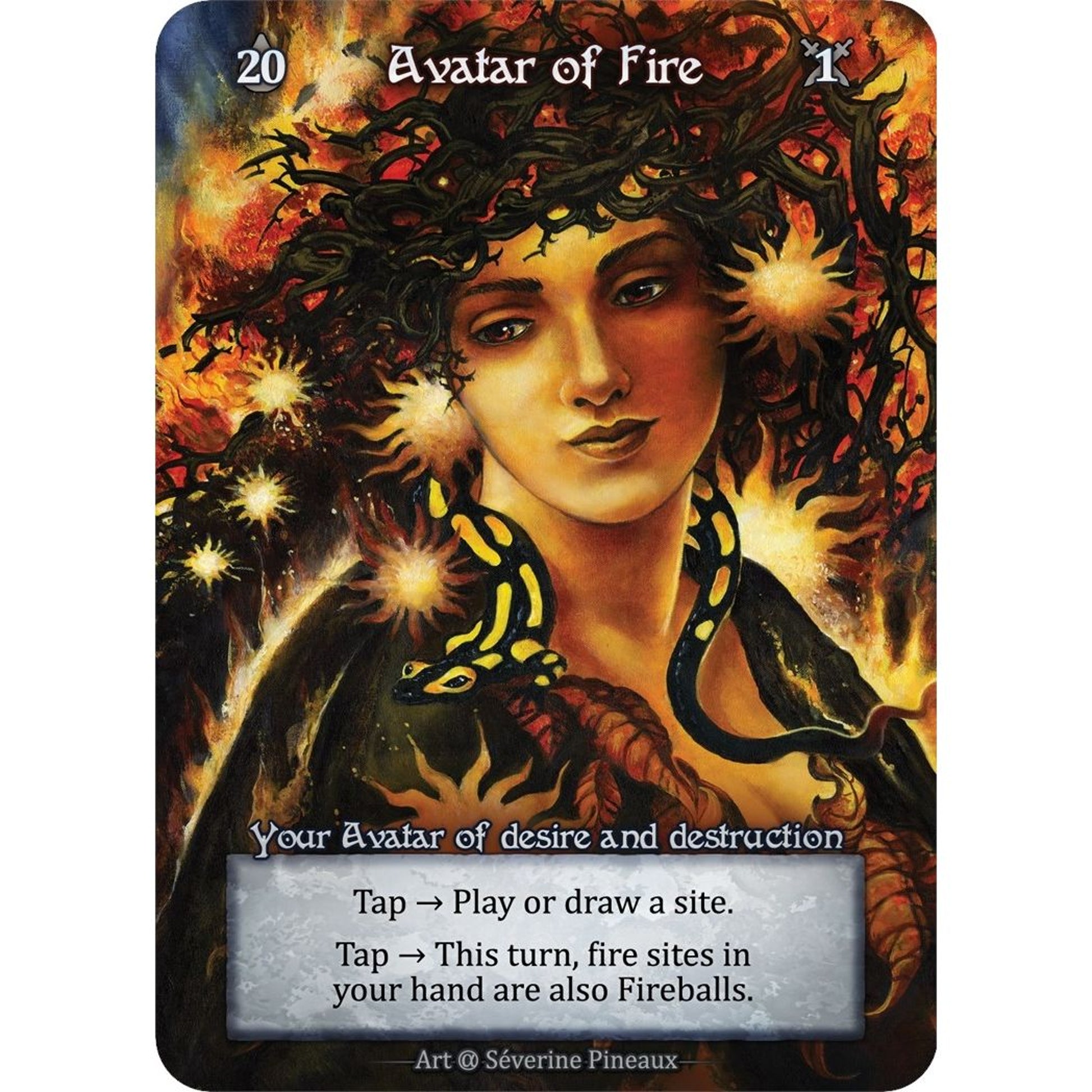 Image for Avatar of Fire (Preconstructed Deck) (A) - Sorcery: Contested Realm