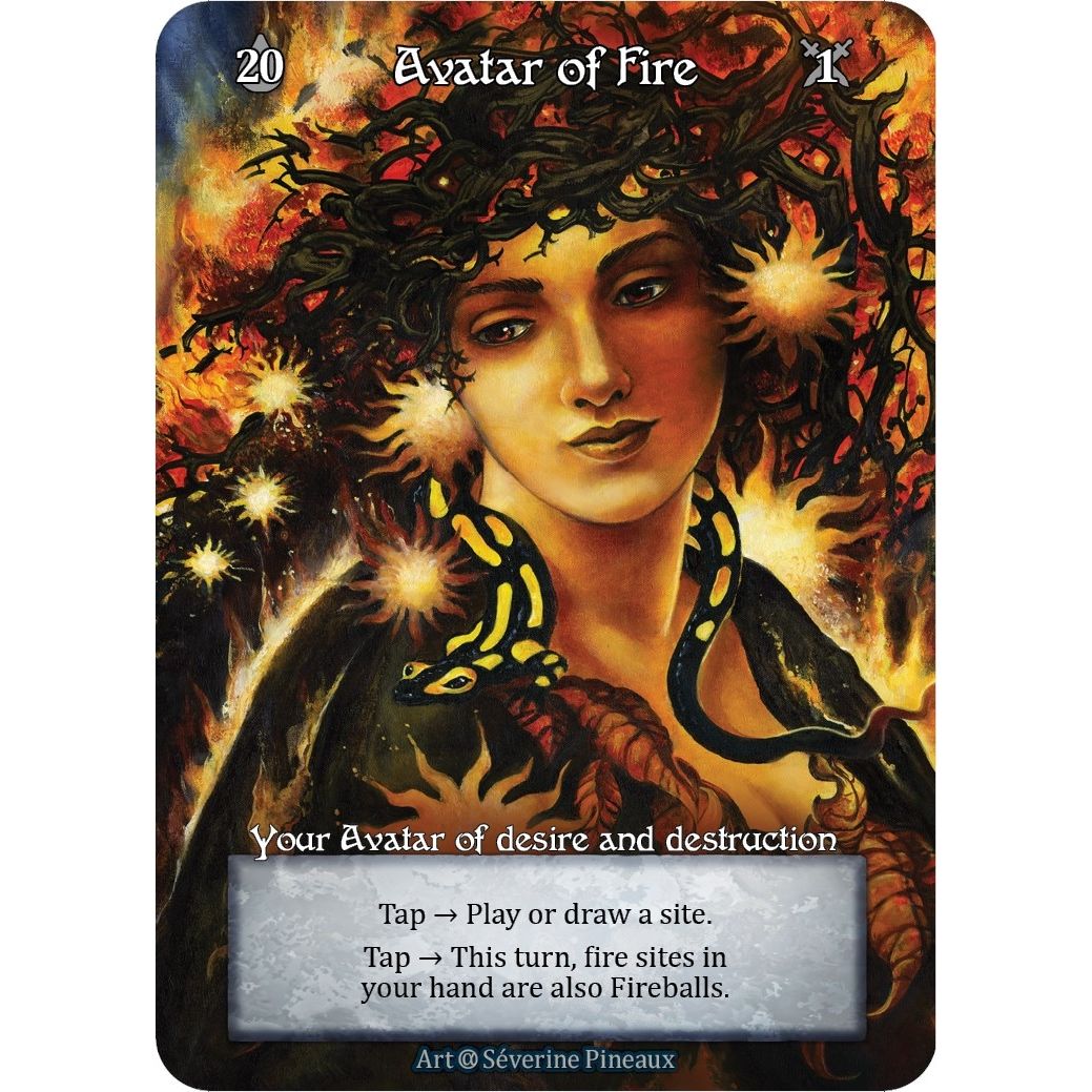 Image for Avatar of Fire (Foil) (A) - Sorcery: Contested Realm