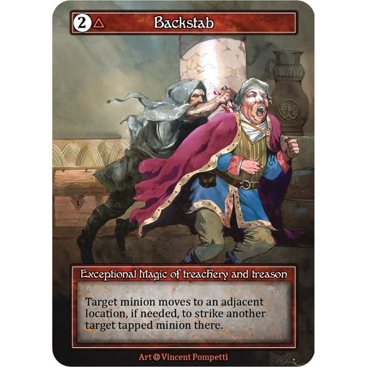 Image for Backstab (Foil) (A) - Sorcery: Contested Realm