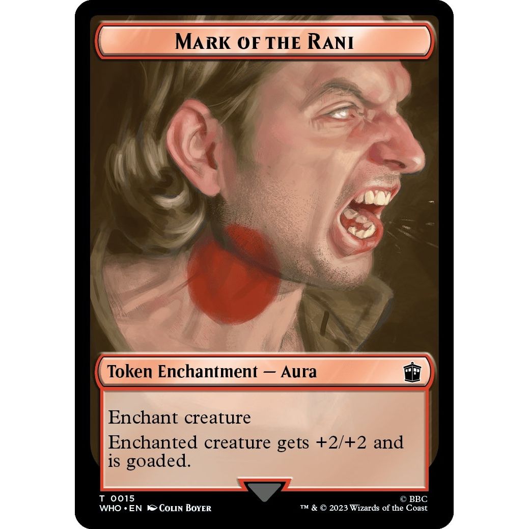 Image for Mark of the Rani // Cyberman Double-Sided Token (15 // 24) (WHO) - Magic: The Gathering