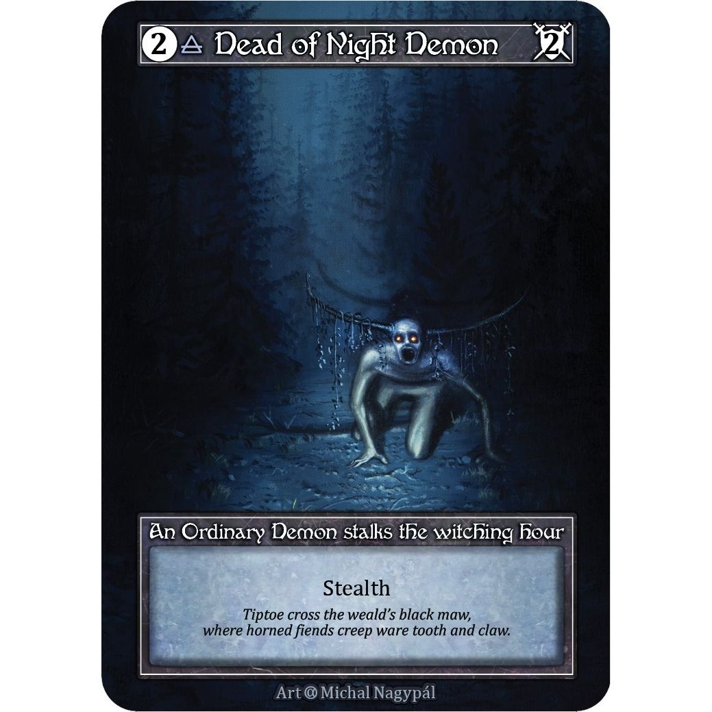 Image for Dead of Night Demon (Foil) (A) - Sorcery: Contested Realm