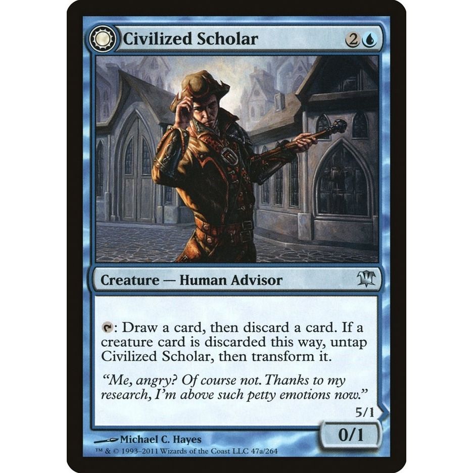 Image for Civilized Scholar (47) (ISD) - Magic: The Gathering