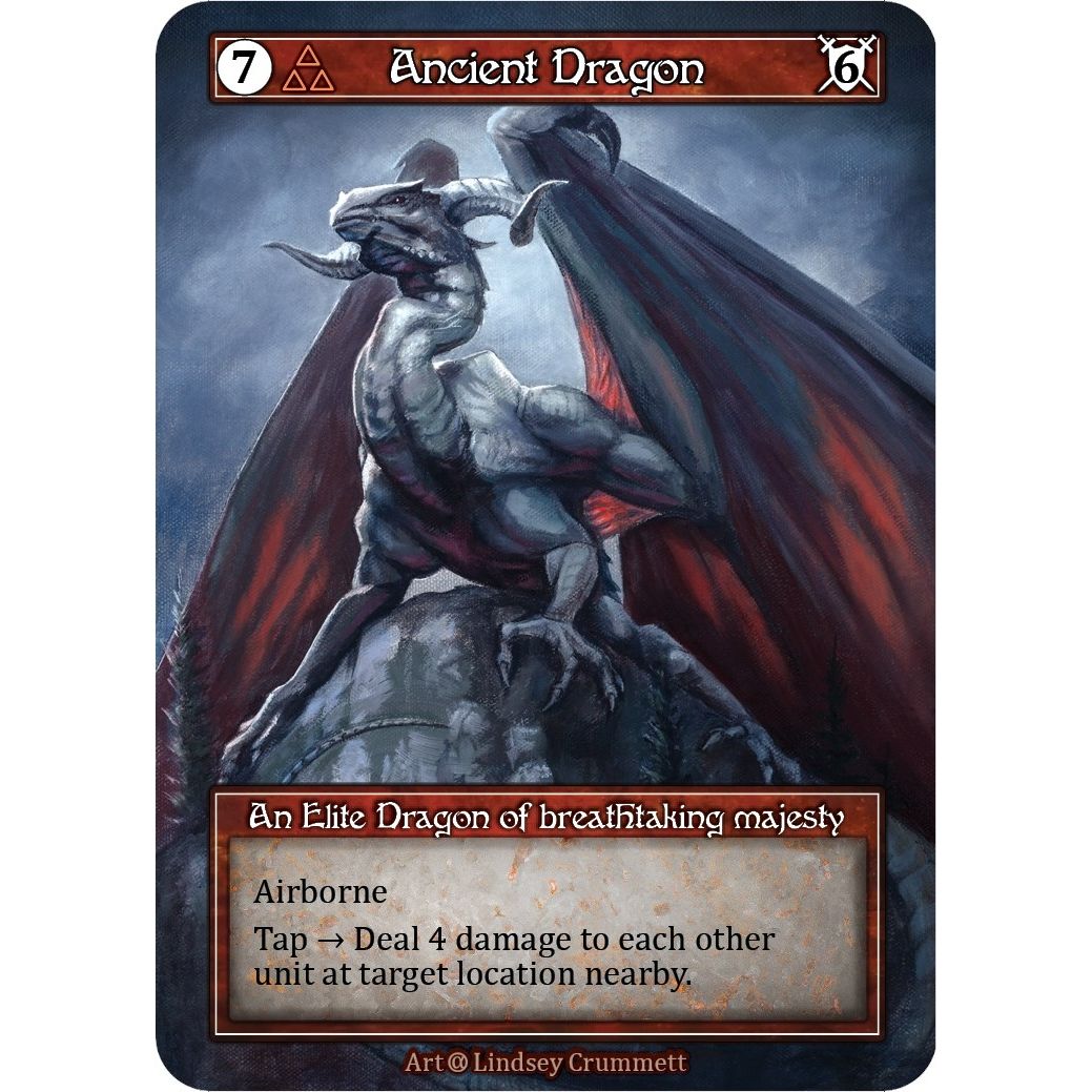 Image for Ancient Dragon (Foil) (A) - Sorcery: Contested Realm