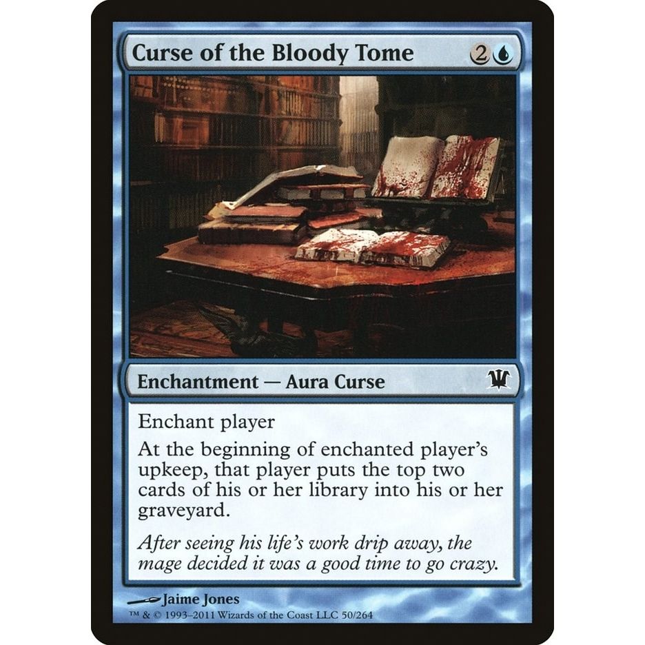 Image for Curse of the Bloody Tome (50) (ISD) - Magic: The Gathering