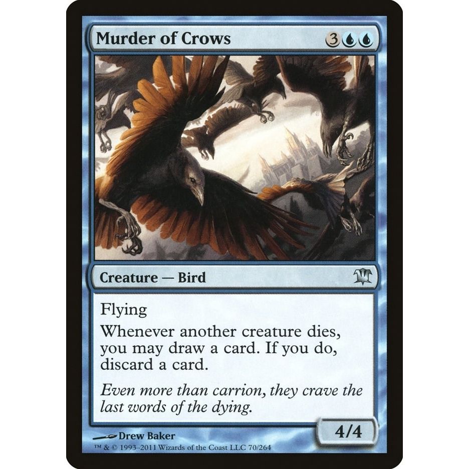 Image for Murder of Crows (70) (ISD) - Magic: The Gathering