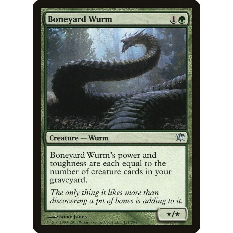 Image for Boneyard Wurm (171) (ISD) - Magic: The Gathering