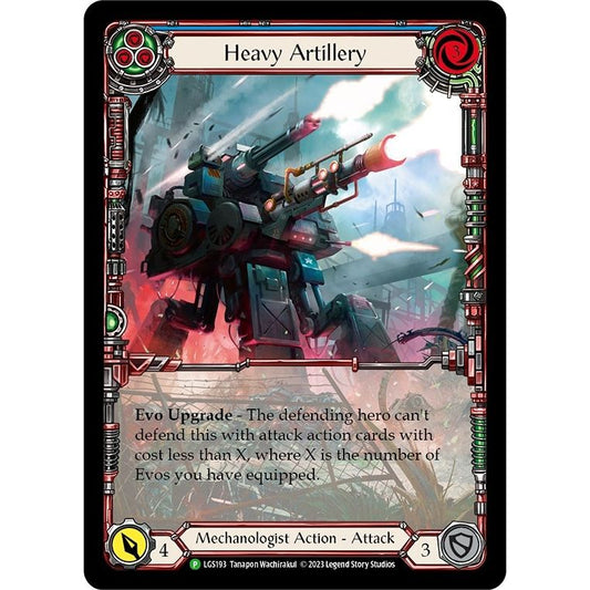 Image for Heavy Artillery (Blue) - LGS193 (LGS193) (PR) - Flesh and Blood TCG